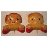 Vintage Wall Hangings 5" x 6"