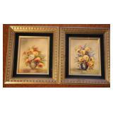 2 pc Framed Prints - 12" x 14"