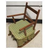 Rocking Chair - 14" x 22" x 22"