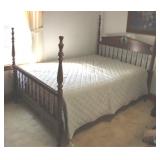 Full Size Bed - 61" x 56" x 76"