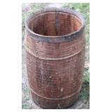 Wood Barrel - 10" x 17"