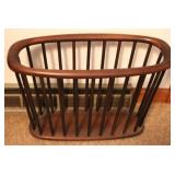 Wood Magazine Holder - 15" x 21" x 9"