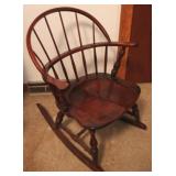 Wood Rocker - 32" x 24" x 20"