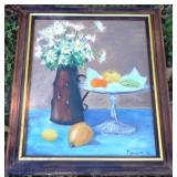 Oill on Canvas - Signed - 21" x 17"