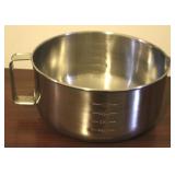 Stainless Steel Mixing/Measuring Bowl-4.5" x 8.5"