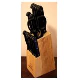 Master Chef Knife Set w / Block