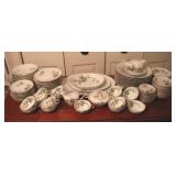 101 pc China Set - Ancestral "Woodland"