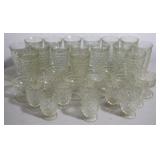 32 pc Fostoria American Glasses