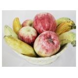 Ceramic Fruit Bowl - 9" Round