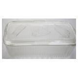 Vegetable DIsh w / Lid - 8" x 4" x 3"