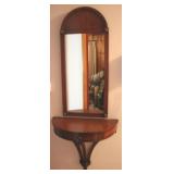 Mirror w / Shelf 2 pc Set