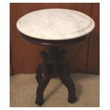 Marble Top Table - 18" x 15"