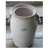 6 Gallon Stoneware Crock - 18.5" x 12"