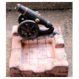 Cannon Ashtray - 6.5" x 5" x 4.5"