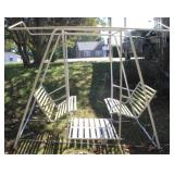 Outdoor Swing - 78" x 66" x 56"
