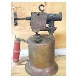 Antique Blow Torch - 10" tall