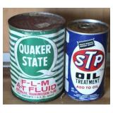 2 Vintage Oil Cans