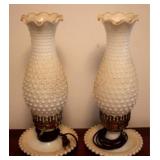 2 Lamps - 13" Tall