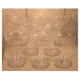 8 pc Set Glasses - 5.5" Tall