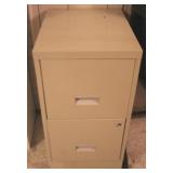 Metal File Cabinet - 19" x 15" x 23"