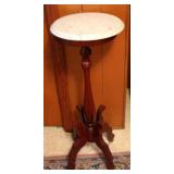 Marble Top Plant Stand - 19" x 36"