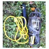 Shop Light on Extension Cord