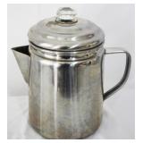 Vintage Coffee Pot - 10" Tall