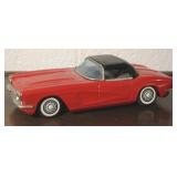 Metal Model Corvette - 8" Long