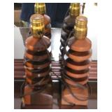 2 pc. Set Lamps - 12" Tall