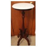 Marble Top Plant Stand - 36" x 15"