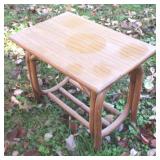 Rattan Table - 24" x 16" x 19"