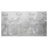 2 pc Set Candle Holders - 7" x 5.5"