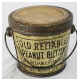 Antique Peanut Butter Bucket - 3.5" x 3.5"