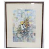 S Srivichien Signed Art 19.5x16