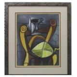 OWL ON CHAIR GICLEE BY PABLO PICASSO