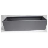 Metal Planter - 24" x 7" x 6.5"