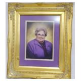 Framed Portrait of Lady 20x16.5