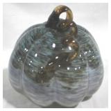 Art Glass Pumpkin - 7.5" x 7.5"