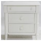 White Nightstand (Stained) 28x28x17