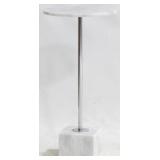 Marble Top Accent Table 11x12