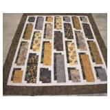 Hand Stitched Quilt "First Elk"