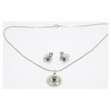 Necklace and Earrings