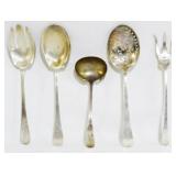 5 Sterling Utensils 9.4oz