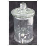 Glass Beverage Dispenser - 13" Tall