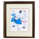 Norman Rockwell Framed Print 23x19