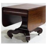 Period Empire Drop Leaf Table