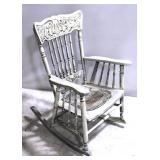 Painted Vintage Rocking Chair