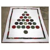 Hand Stitched Quilt "Oh Christmas Tree..."