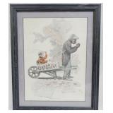 "Giddap Uncle" by Edw. V. Brewer 16x13