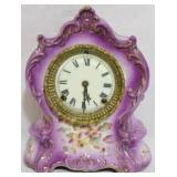 Ansonia Winnepeg Porcelain Clock 12"